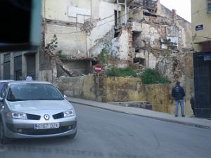 1254 les ruines en descendant la rue philippe (escaliers de la mosquee